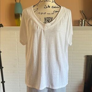 Talbots Plus White Top